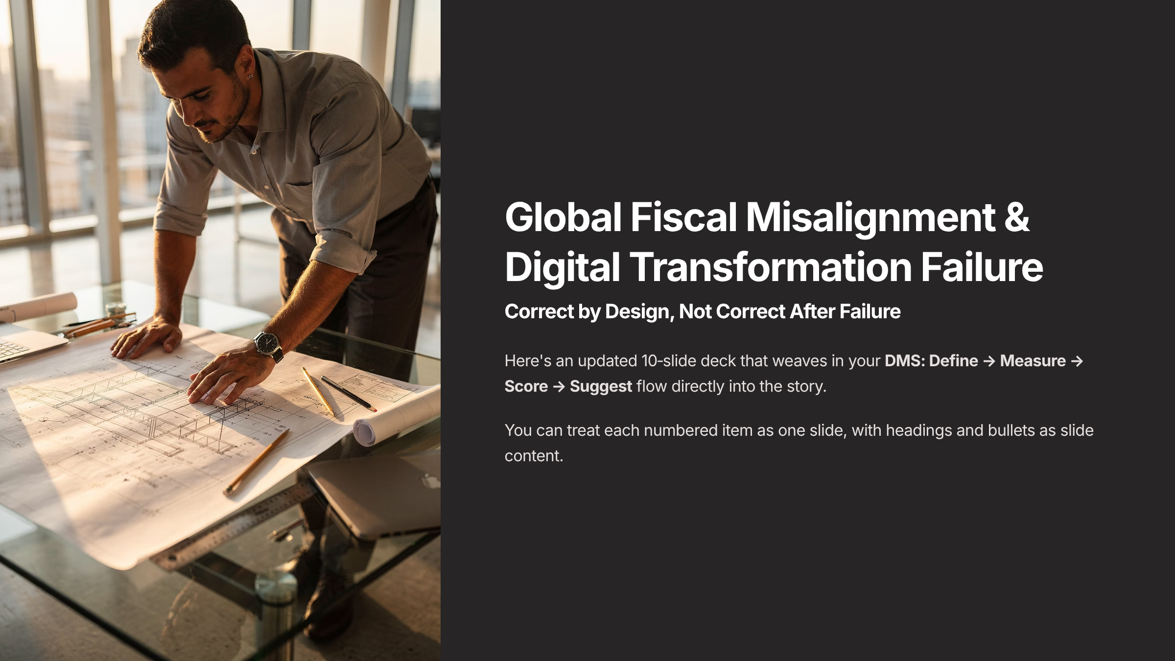 Global briefing slide 1